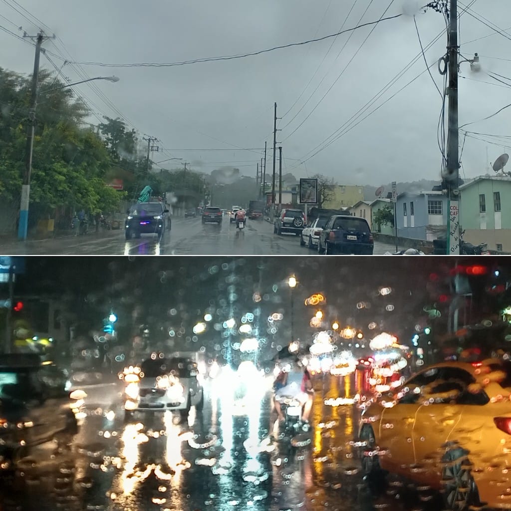    Vaguada y frente frío continúan favoreciendo las lluvias en Puerto Plata y casi todo el país