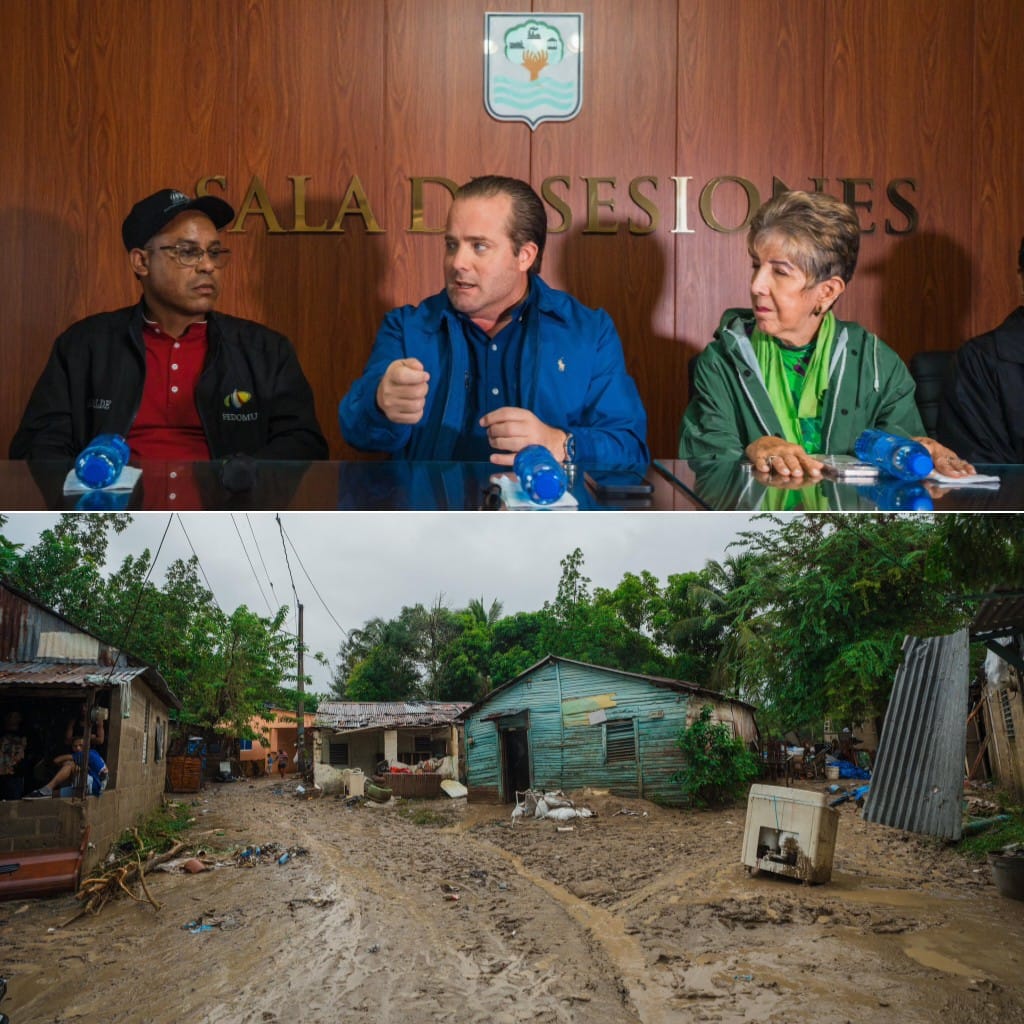    Ministro Paliza garantiza asistencia del gobierno a familias afectadas por lluvias en Puerto Plata