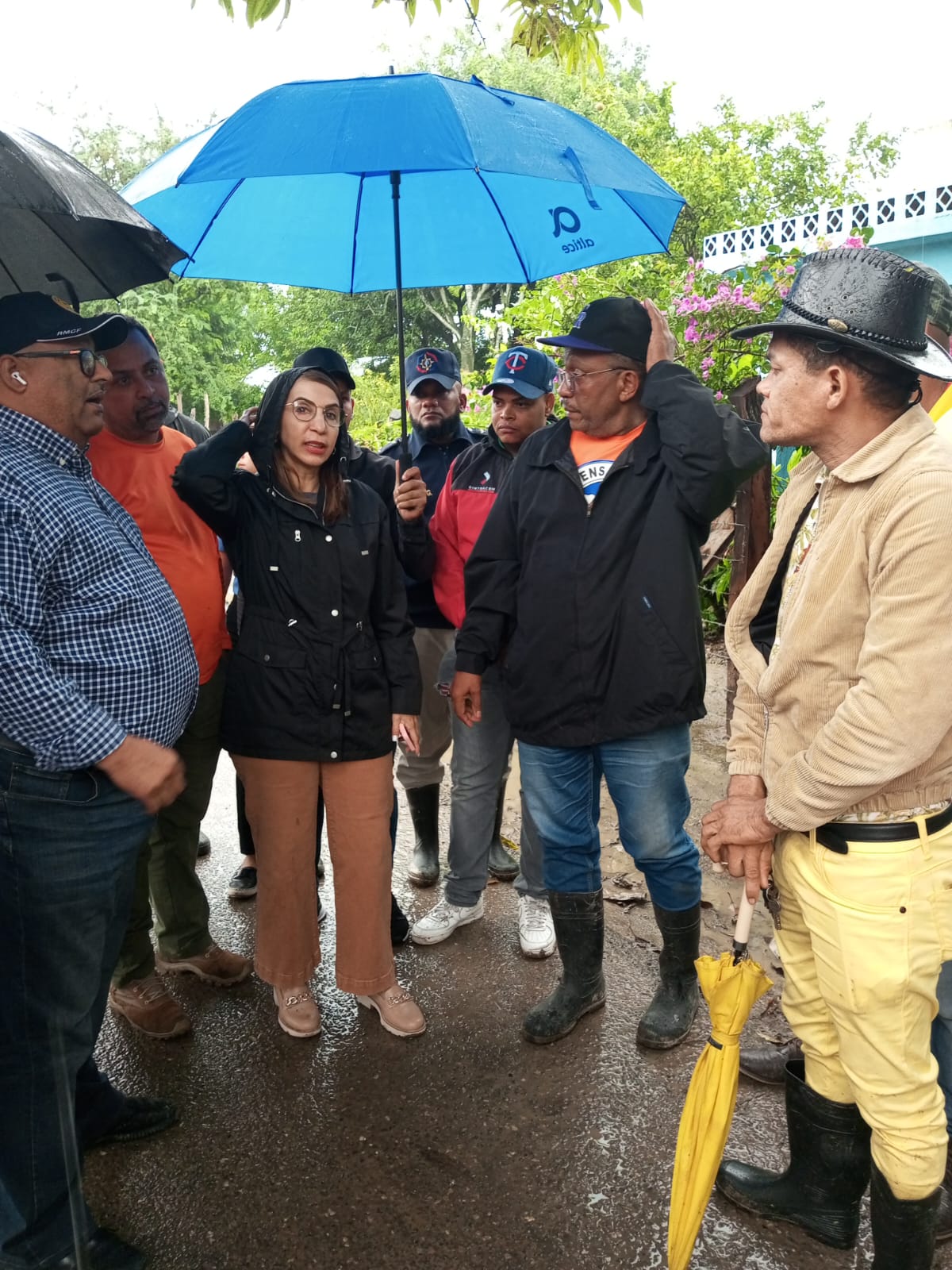 Gobernadora realiza levantamiento en Villa Isabela 