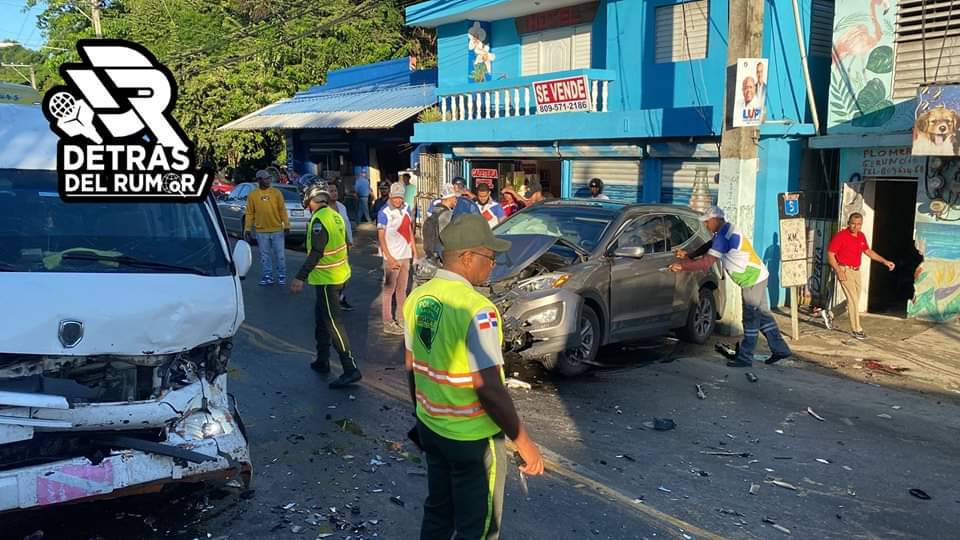 Varios heridos en accidente causado por conductor imprudente en Sosúa   
