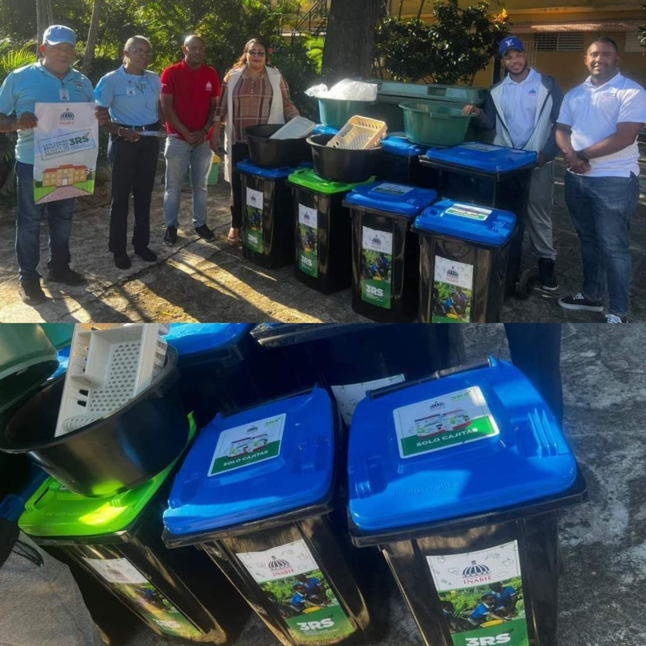 Entregan kits de limpieza para mantener condiciones de higiene en centros educativos de Puerto Plata