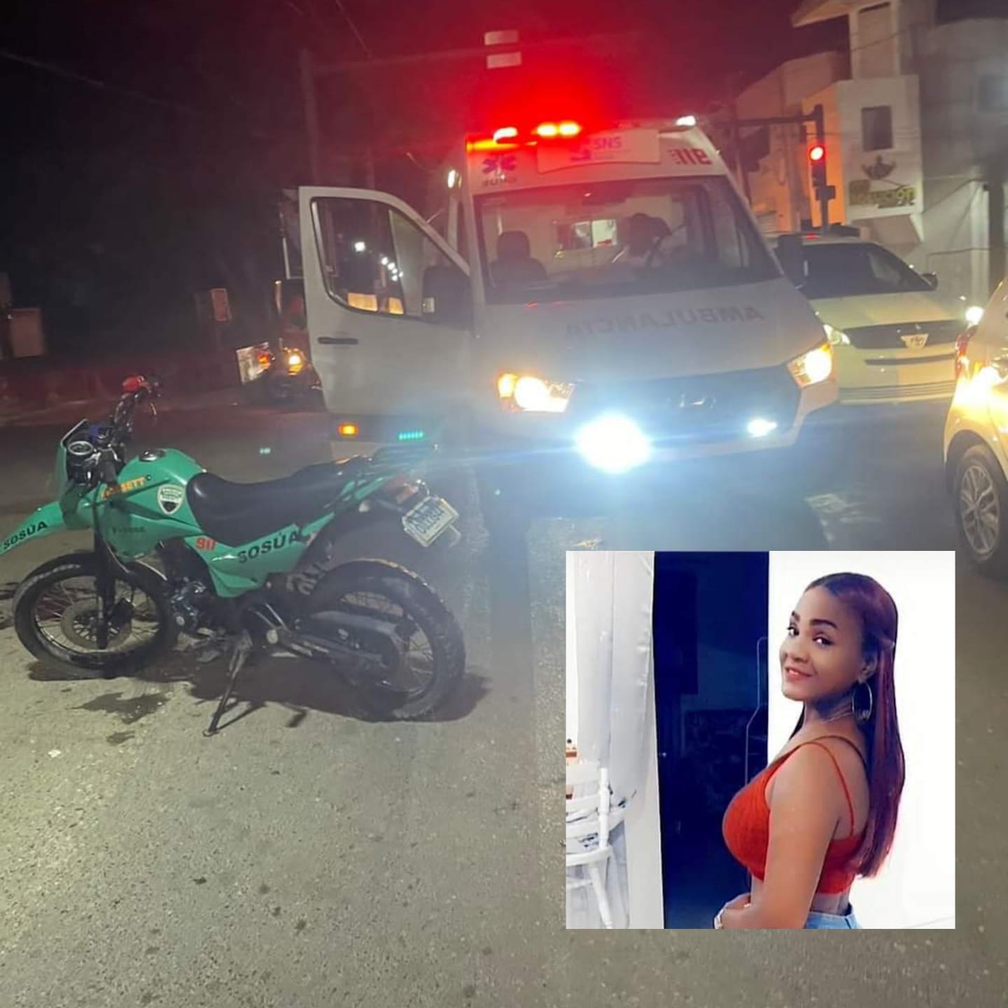 ¡Trágica! Accidente de tránsito deja un muerto y un herido en Sosúa