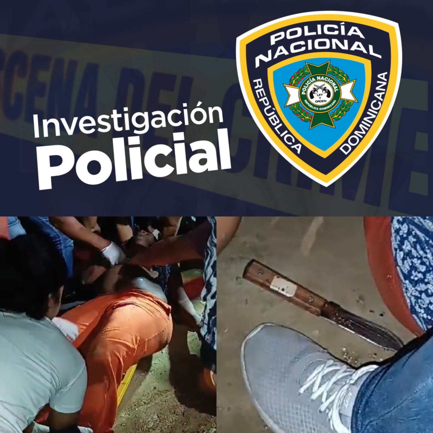Policía investiga caso mujer que fue apuñalada por un hombre en carretera de San Marcos, Puerto Plata