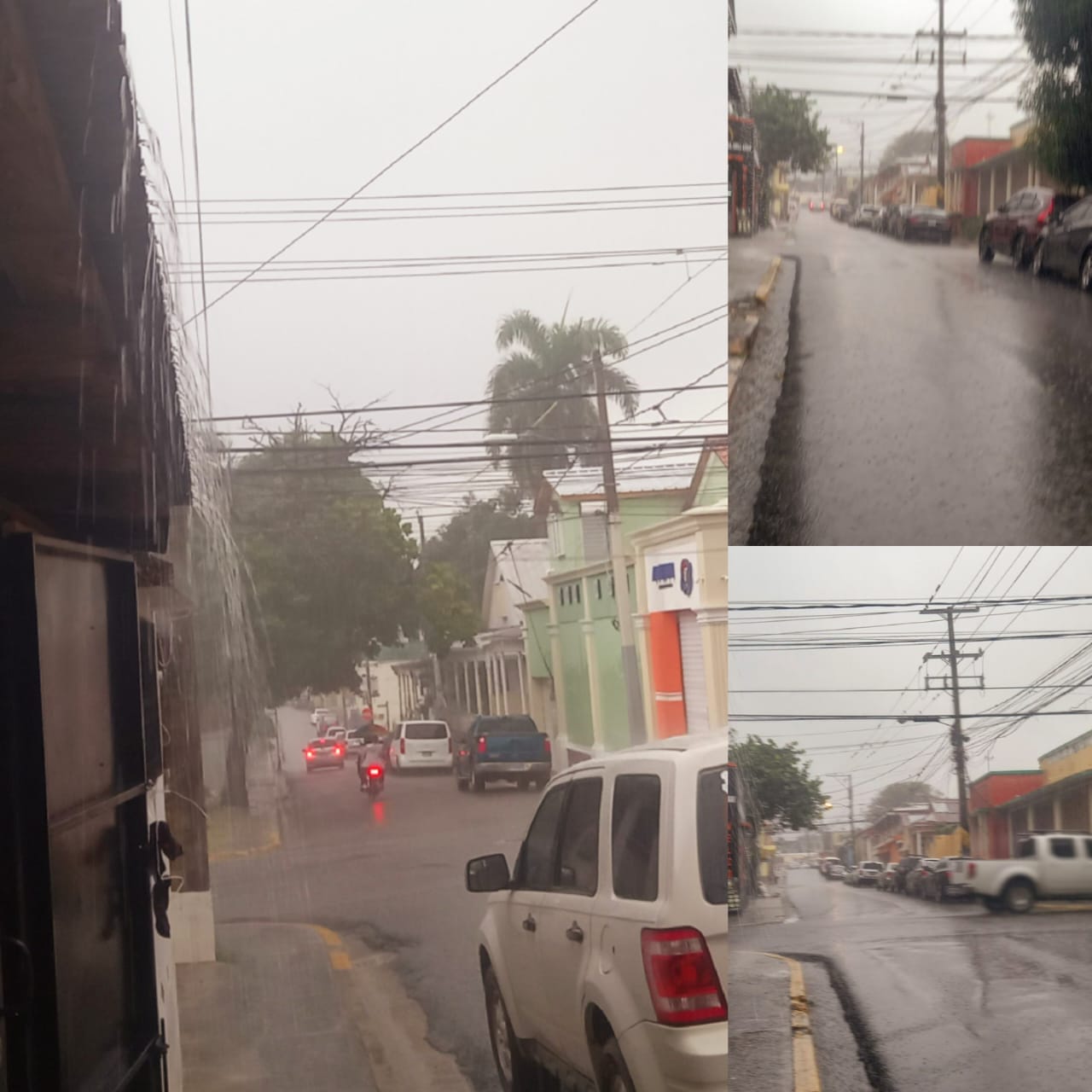 Se registran fuertes aguaceros sobre Puerto Plata por incidencia de vaguada y frente frío      