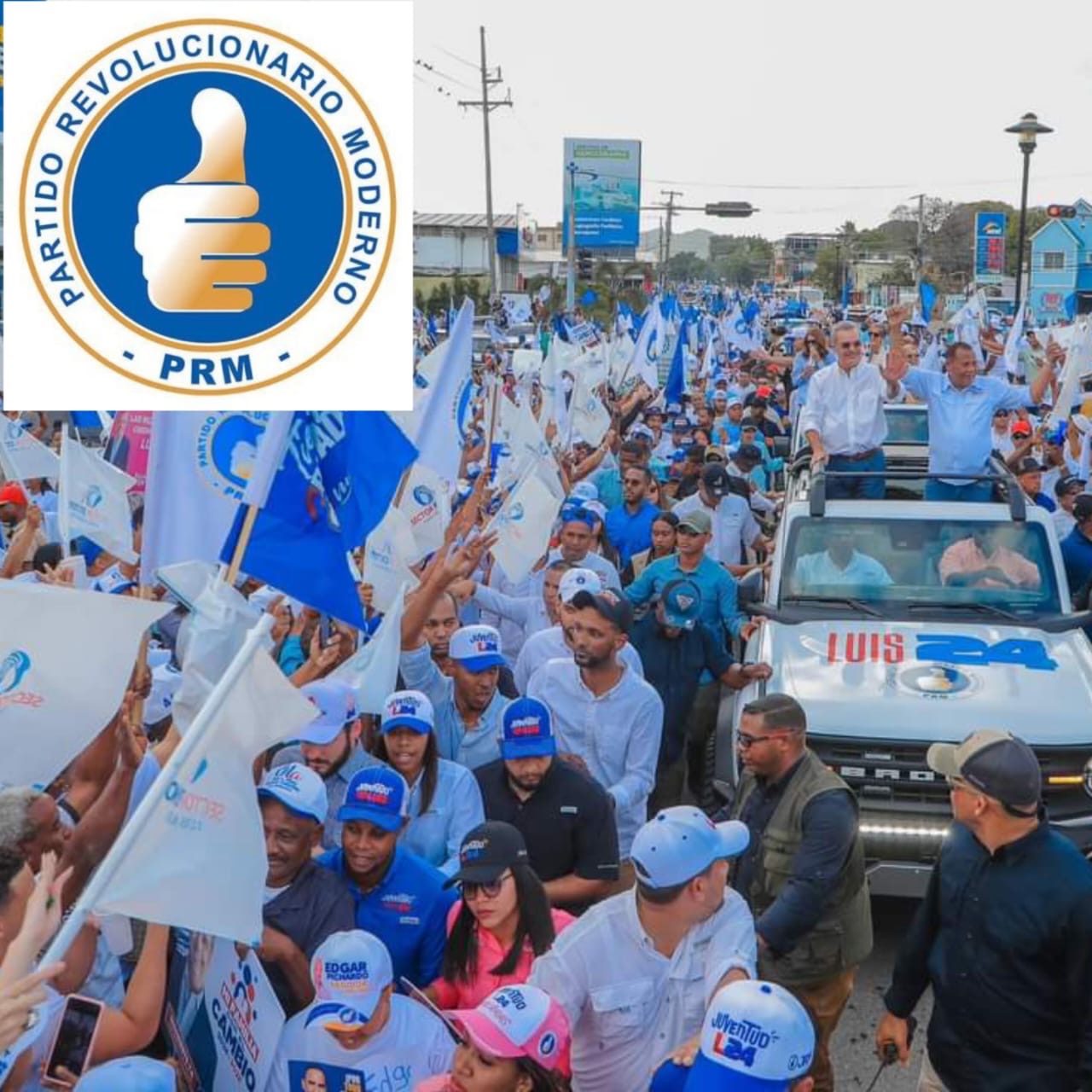 PRM va aliado a 19 partidos en San Felipe de Puerto Plata llevando como candidato al alcalde Roquelito García