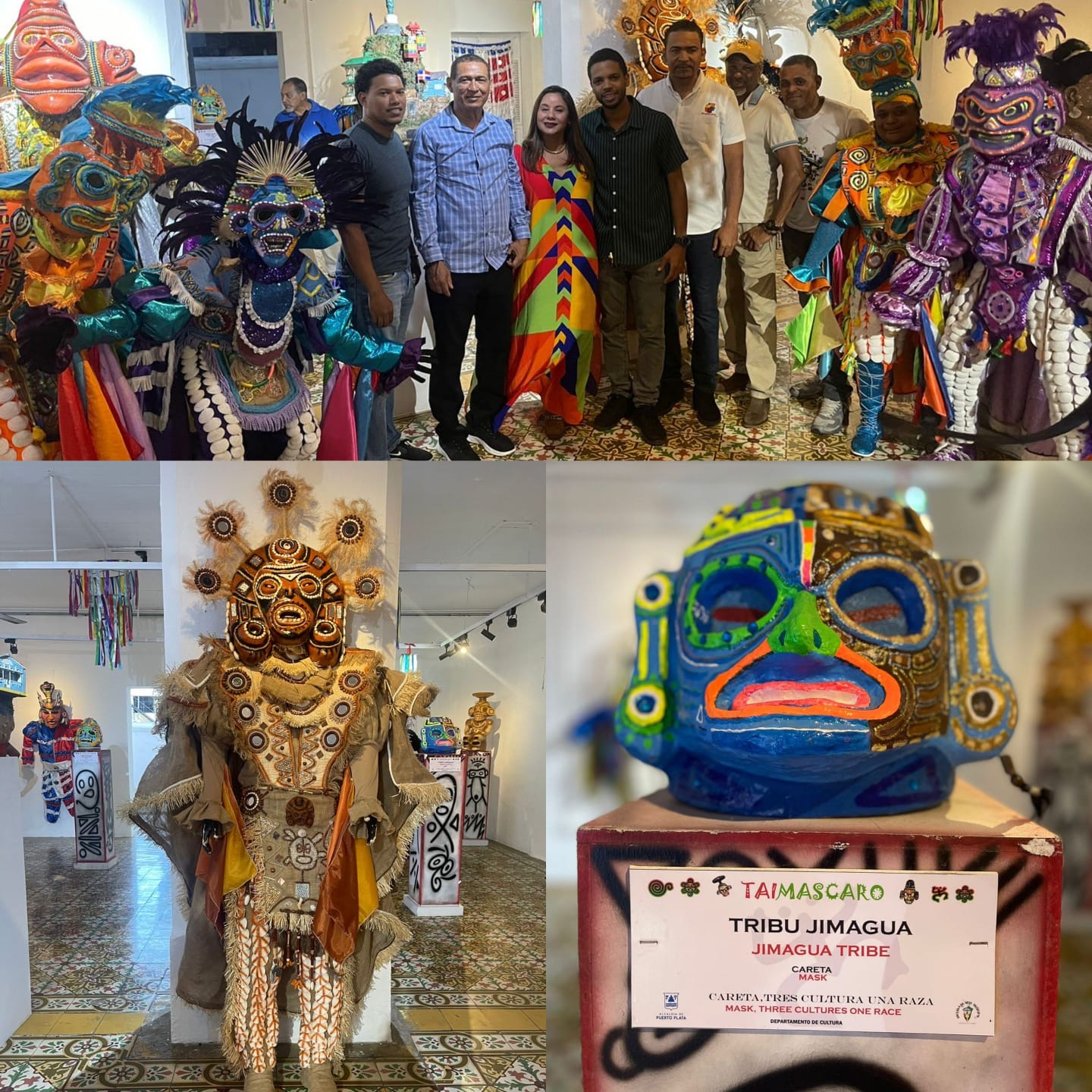 Abren exposición sobre el Carnaval de Puerto Plata en Casa de Cultura