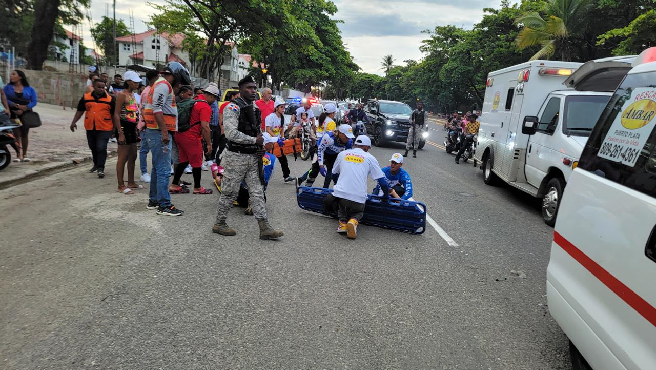 Accidentes de tránsito continúan su agitado curso en las vías de Puerto Plata 