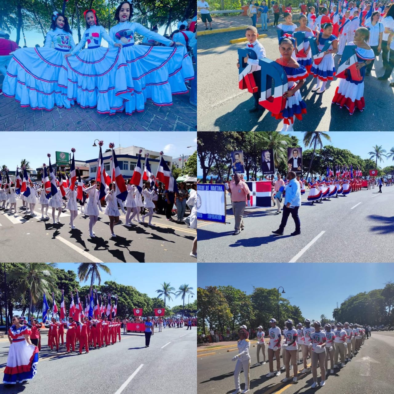 Realizan en Puerto Plata majestuoso desfile escolar para cerrar triduo patriótico