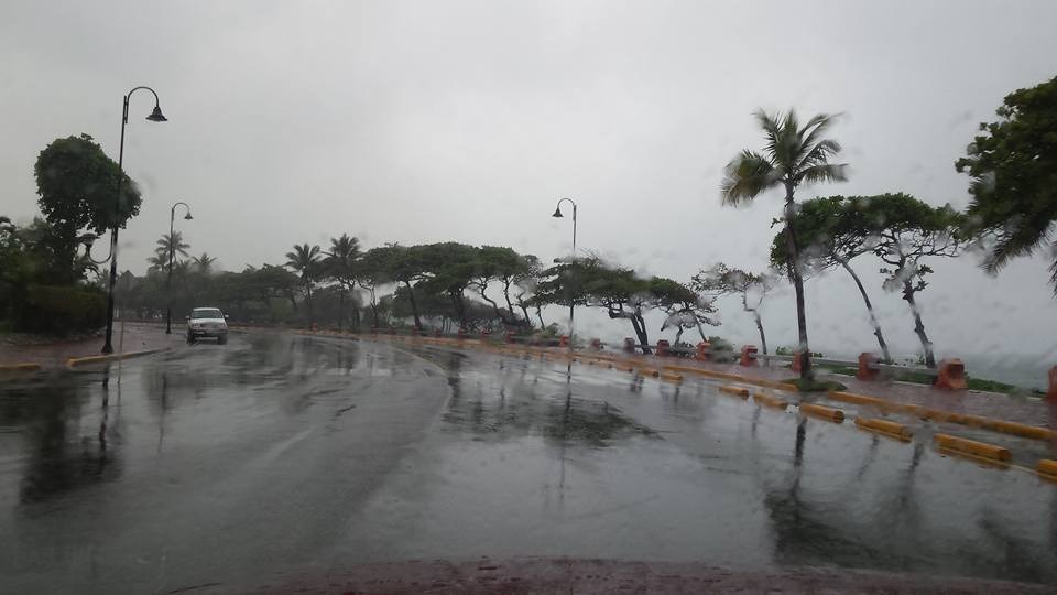 Se registran fuertes lluvias en todas las comunidades de la provincia Puerto Plata 