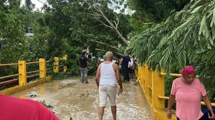 Altamira en emergencia tras ventarrón, temporal lluvioso y crecida de ríos