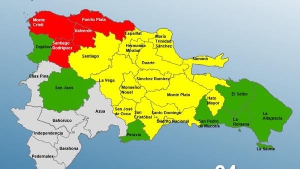 Meteorología advierte que vaguada continuará ocasionando lluvias sobre el país