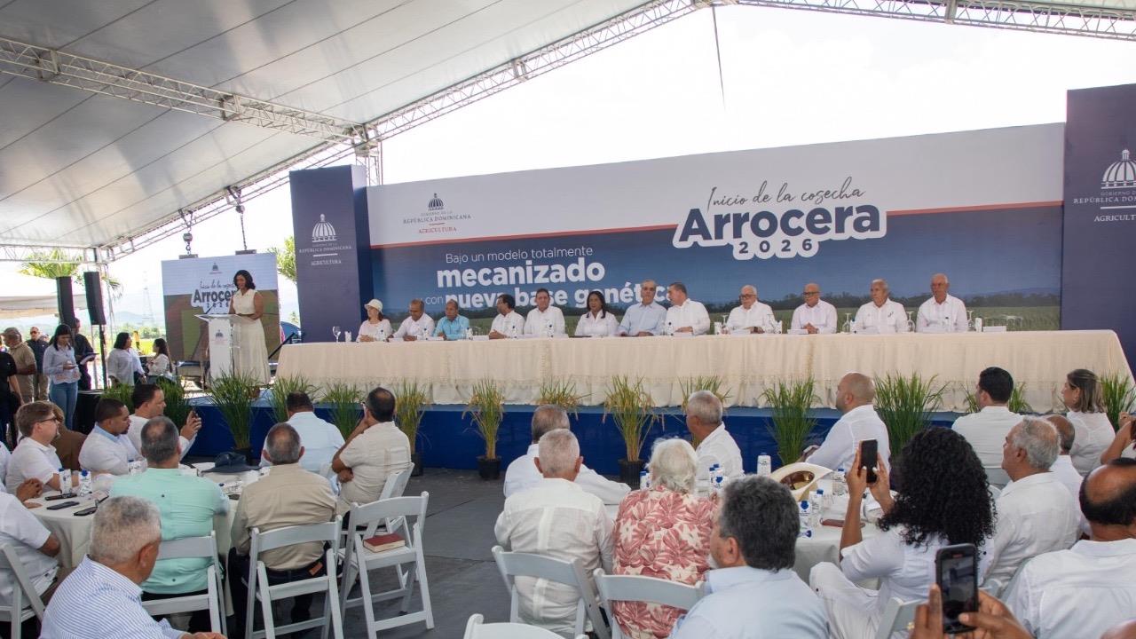 Ministro afirma país es el mayor productor de arroz del Caribe y Centroamérica