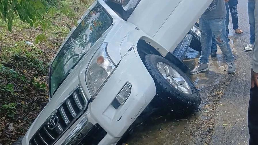 Se registran accidentes de tránsito en carretera Güananico–Imbert 