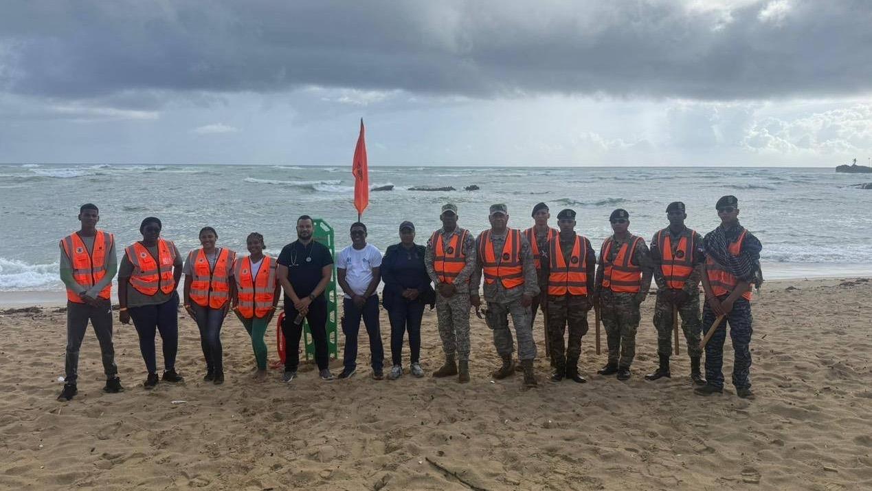 Persiste cierre de playas en Puerto Plata por oleajes anormales y corrientes marinas peligrosas