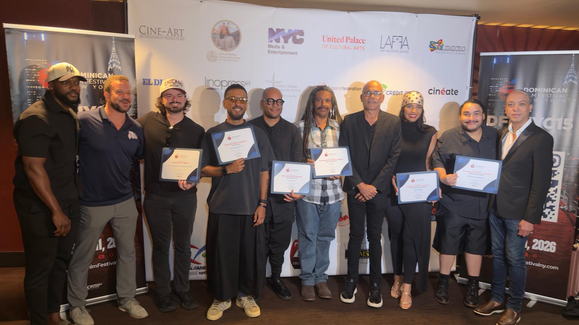 Dominican Film Festival 2026 premia lo mejor del cine dominicano y su diáspora
