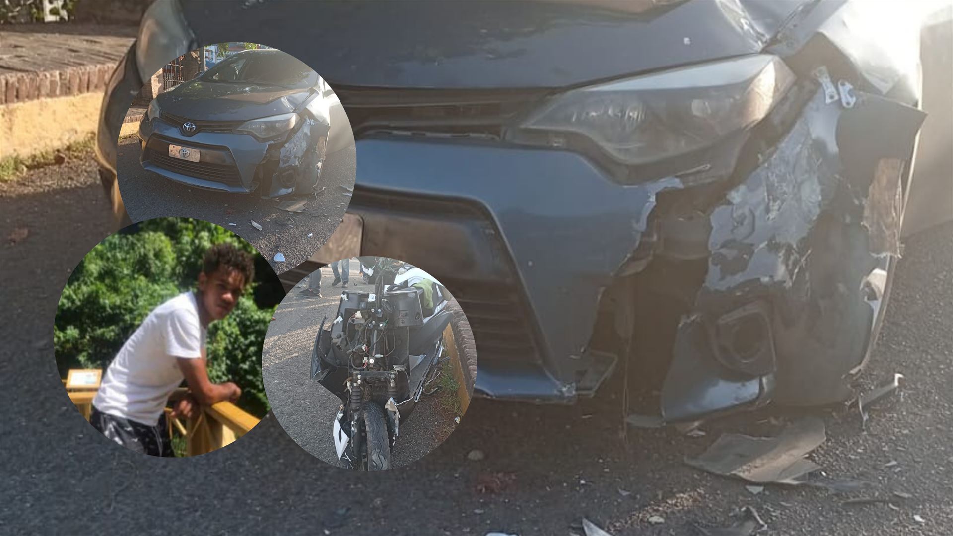 Un muerto y varios heridos en Puerto Plata por accidentes viales