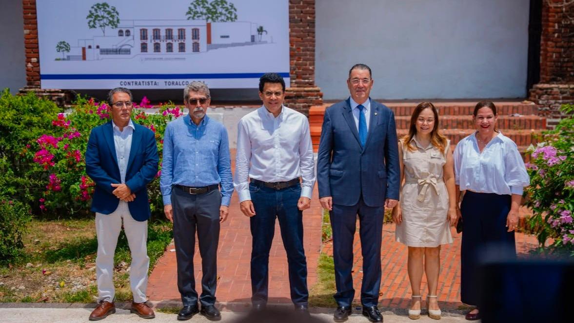 David Collado deja iniciada restauración de Casa Aybar en Ciudad Colonial