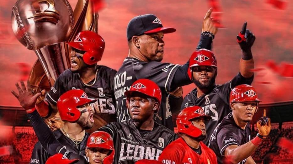 Leones del Escogido vencen a Toros del Este y conquistan la corona 18 del béisbol otoño-invernal de RD