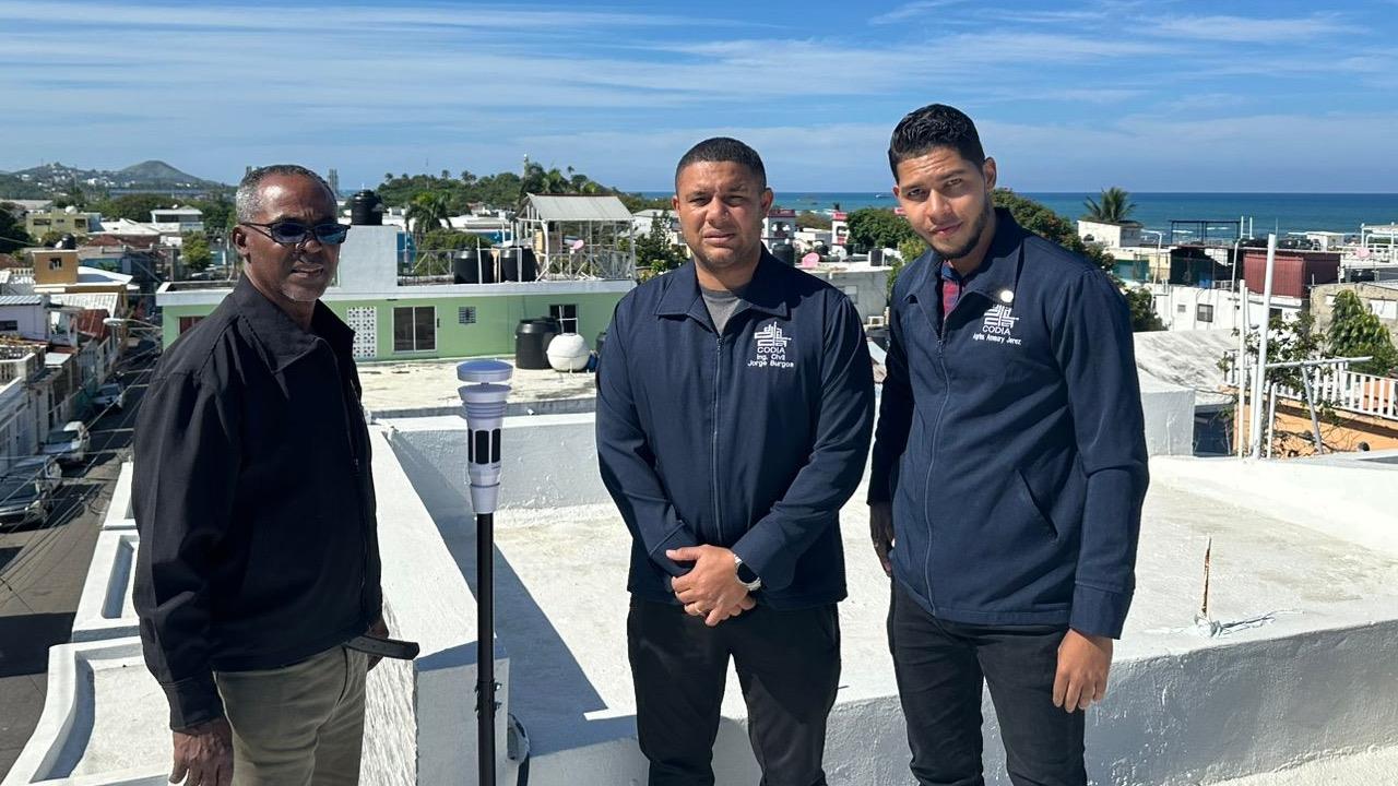 CODIA instala estación meteorológica en Puerto Plata para monitoreo climático
