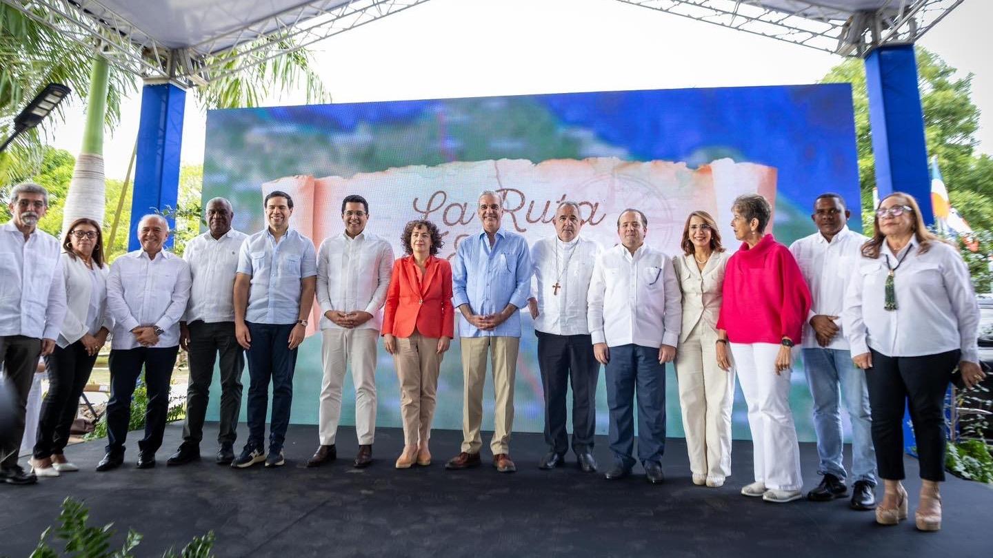 Presidente Abinader encabezó acto de lanzamiento del proyecto “La Ruta del Encuentro” en La Isabela Histórica