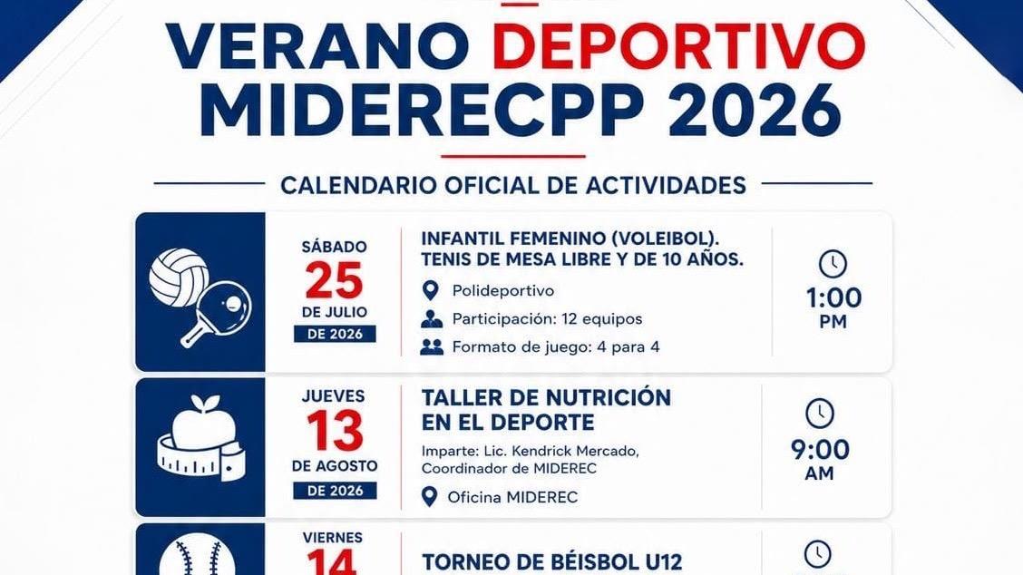 Anuncian múltiples actividades deportivas en Puerto Plata durante los próximos 60 días