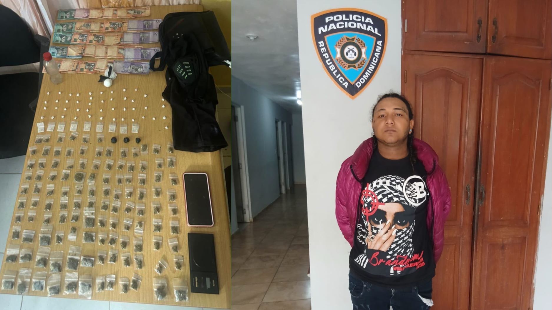 Policía apresa a individuo con 174 porciones de presuntas sustancias narcóticas en Altamira