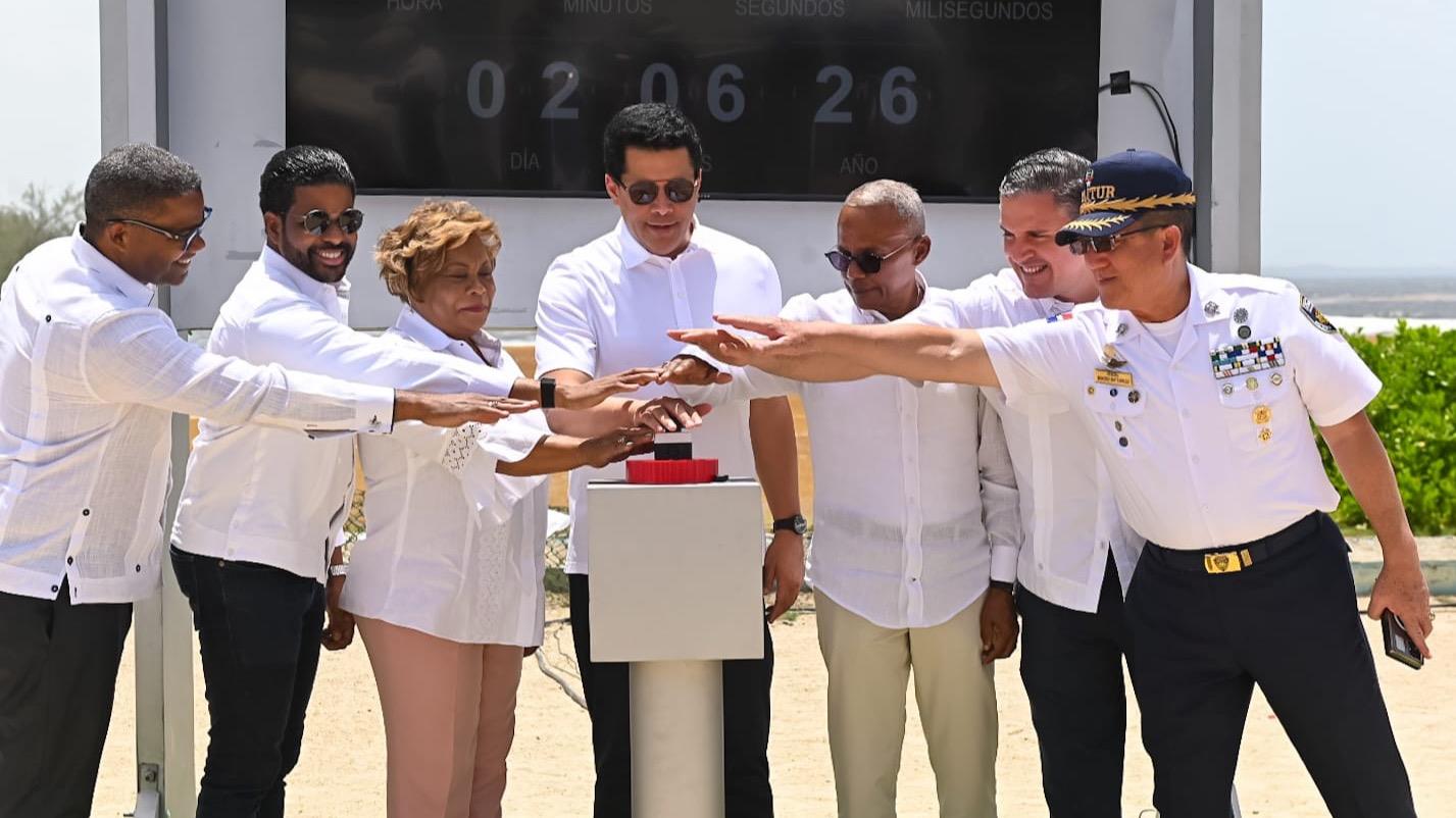 David Collado inicia construcción del malecón de Andrés, una plaza y un parque en Boca Chica