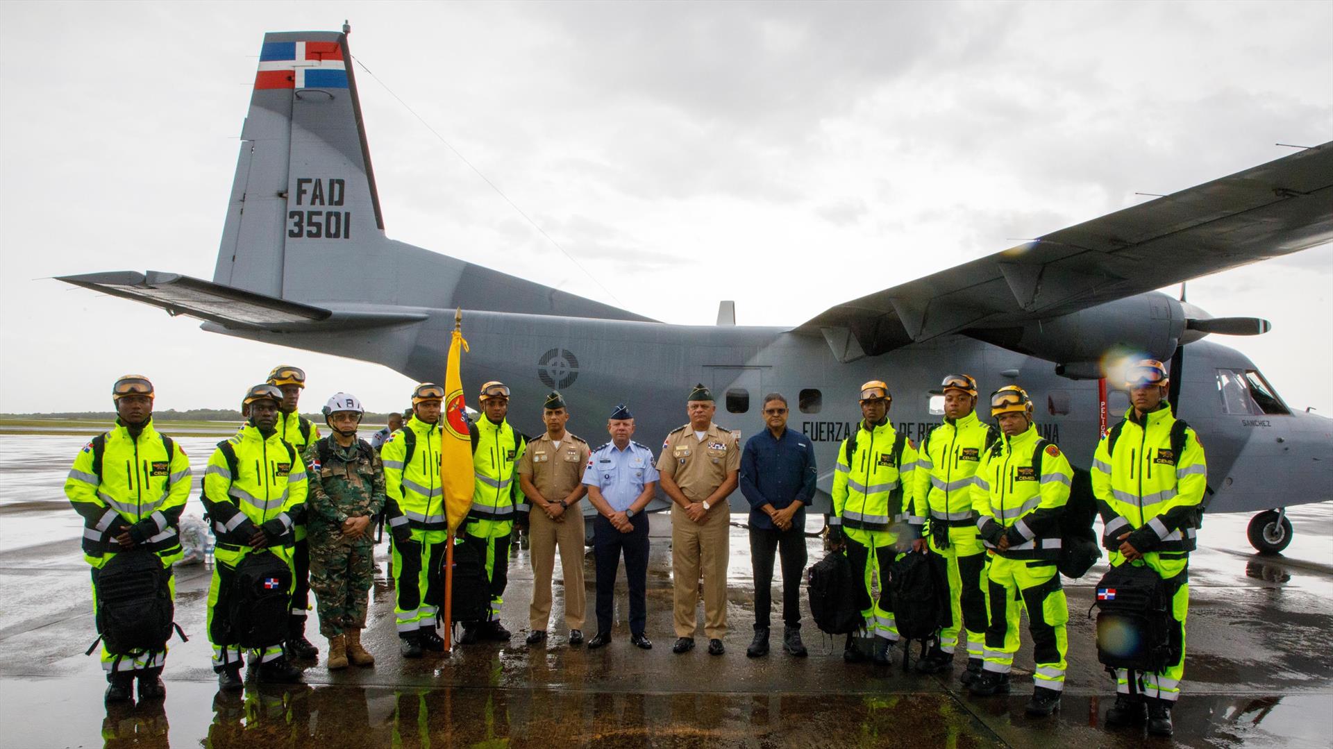 República Dominicana despliega equipo especializado de las Fuerzas Armadas hacia Venezuela