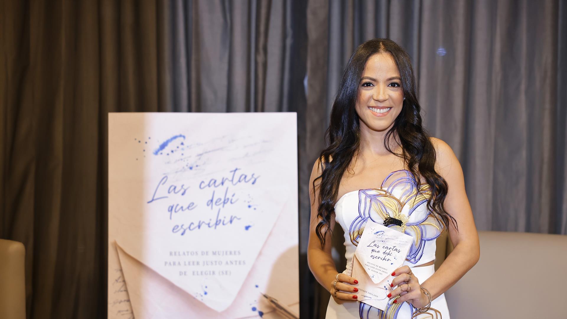 “Las cartas que debí escribir”: Estefany Collado presenta un libro sobre las decisiones que transforman la vida de las mujeres