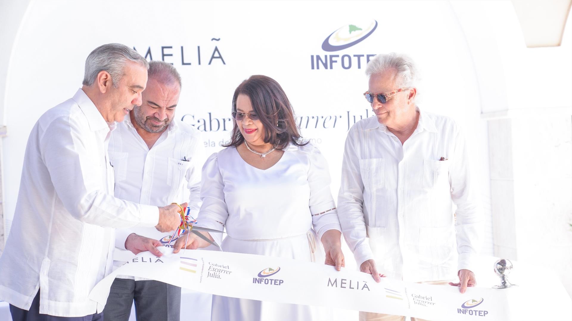 Abinader inaugura Escuela de Hostelería y Turismo del INFOTEP en Punta Cana