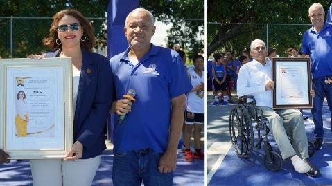 Club Francisco del Rosario Sánchez inicia semana aniversario; dedicada a Mariel Vásquez, reconoce a Victoriano Melo