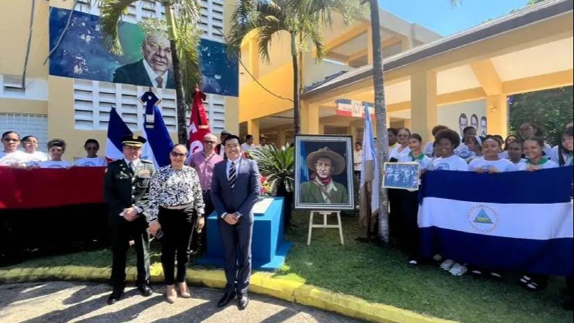 Honran en Puerto Plata al guerrillero y patriota nicaragüense Augusto César Sandino