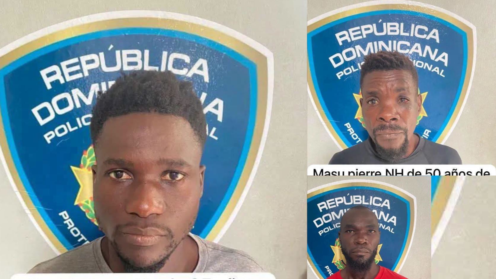 Policía Nacional apresa a tres nacionales haitianos acusados de asesinar a palos a exregidor en una finca de Dajabón