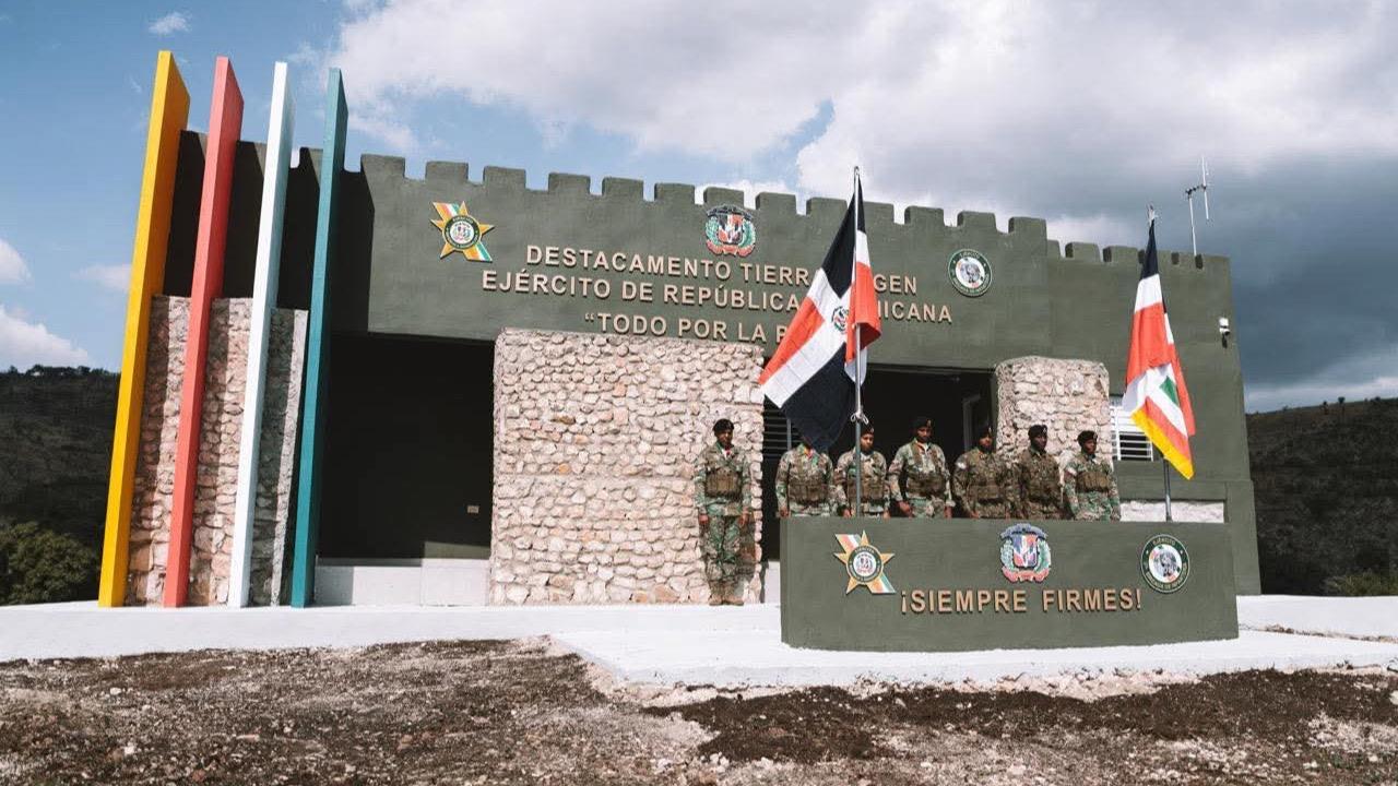 Ejército de República Dominicana (ERD) inaugura nuevo destacamento en Tierra Virgen, Jimaní