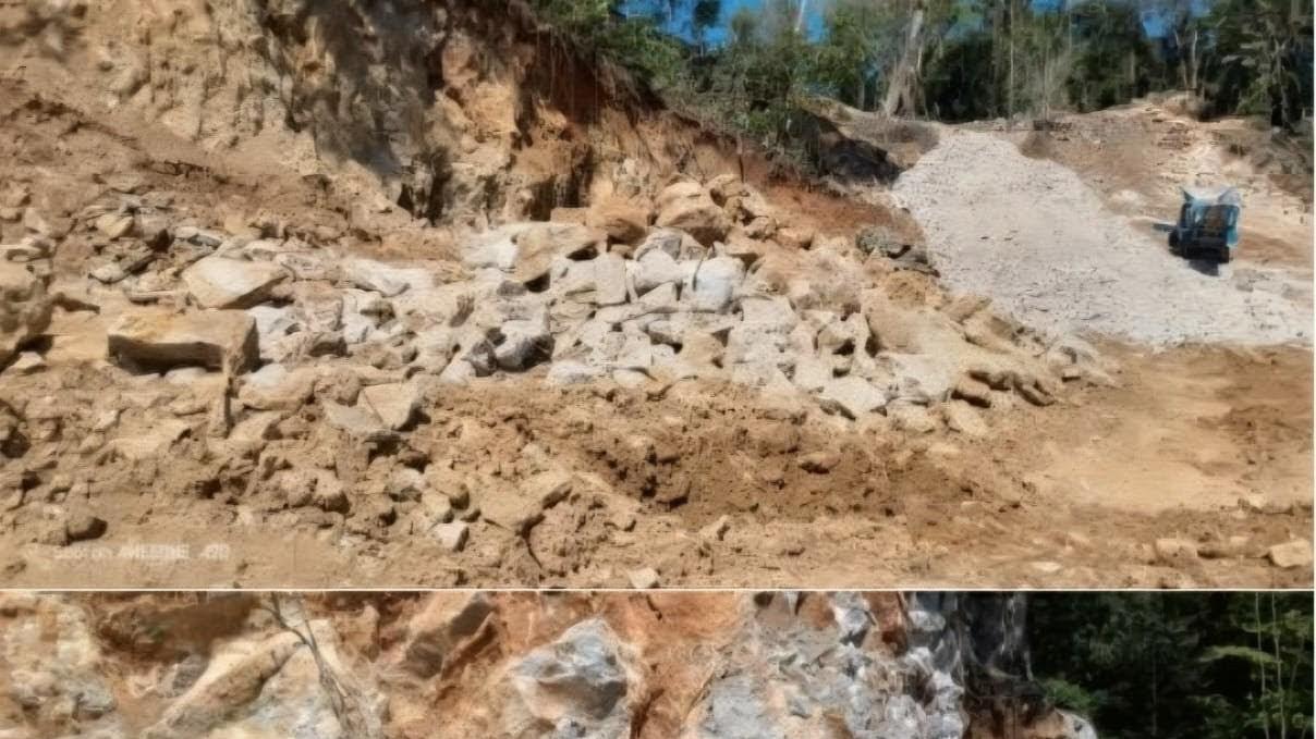 Dirección de Medio Ambiente en Puerto Plata detiene desmonte de loma en Juan de Nina
