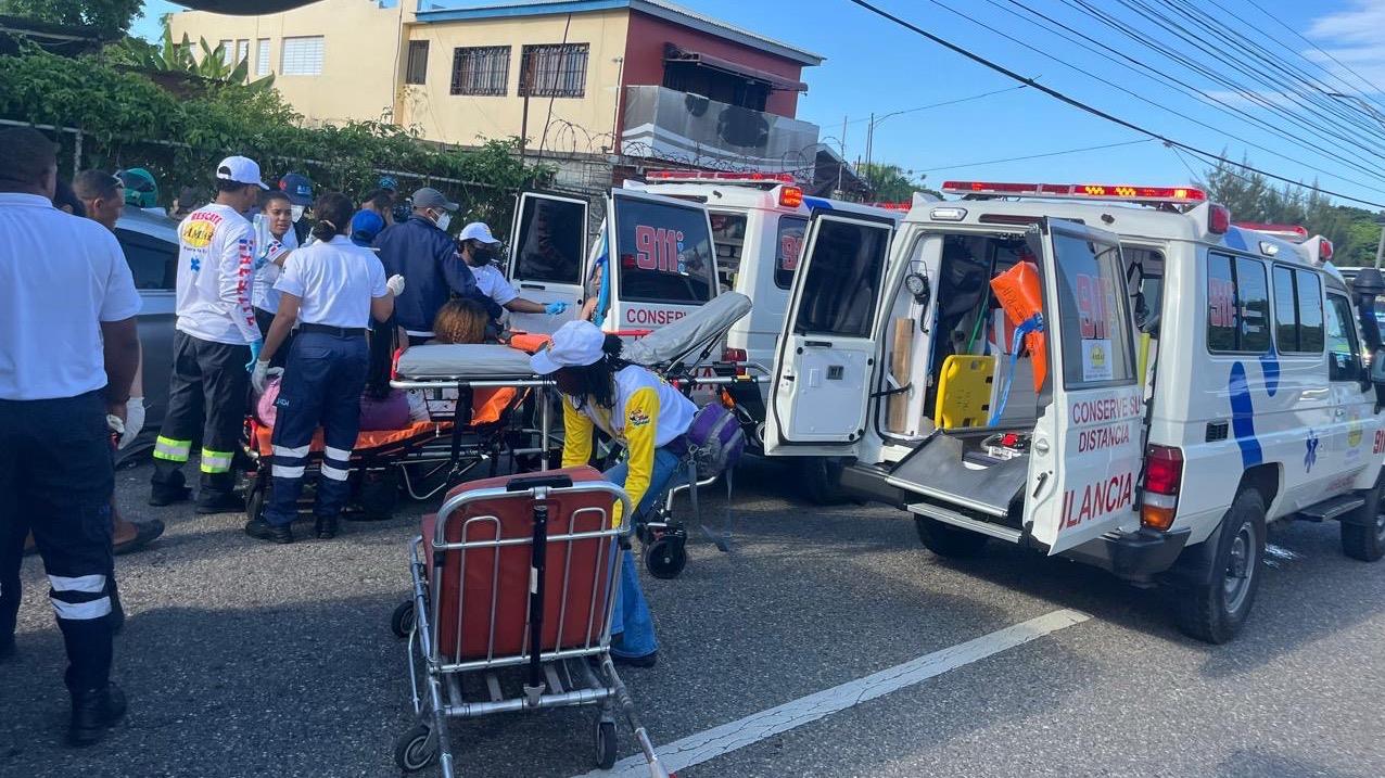     Varios accidentes de tránsito dejan múltiples heridos en Puerto Plata