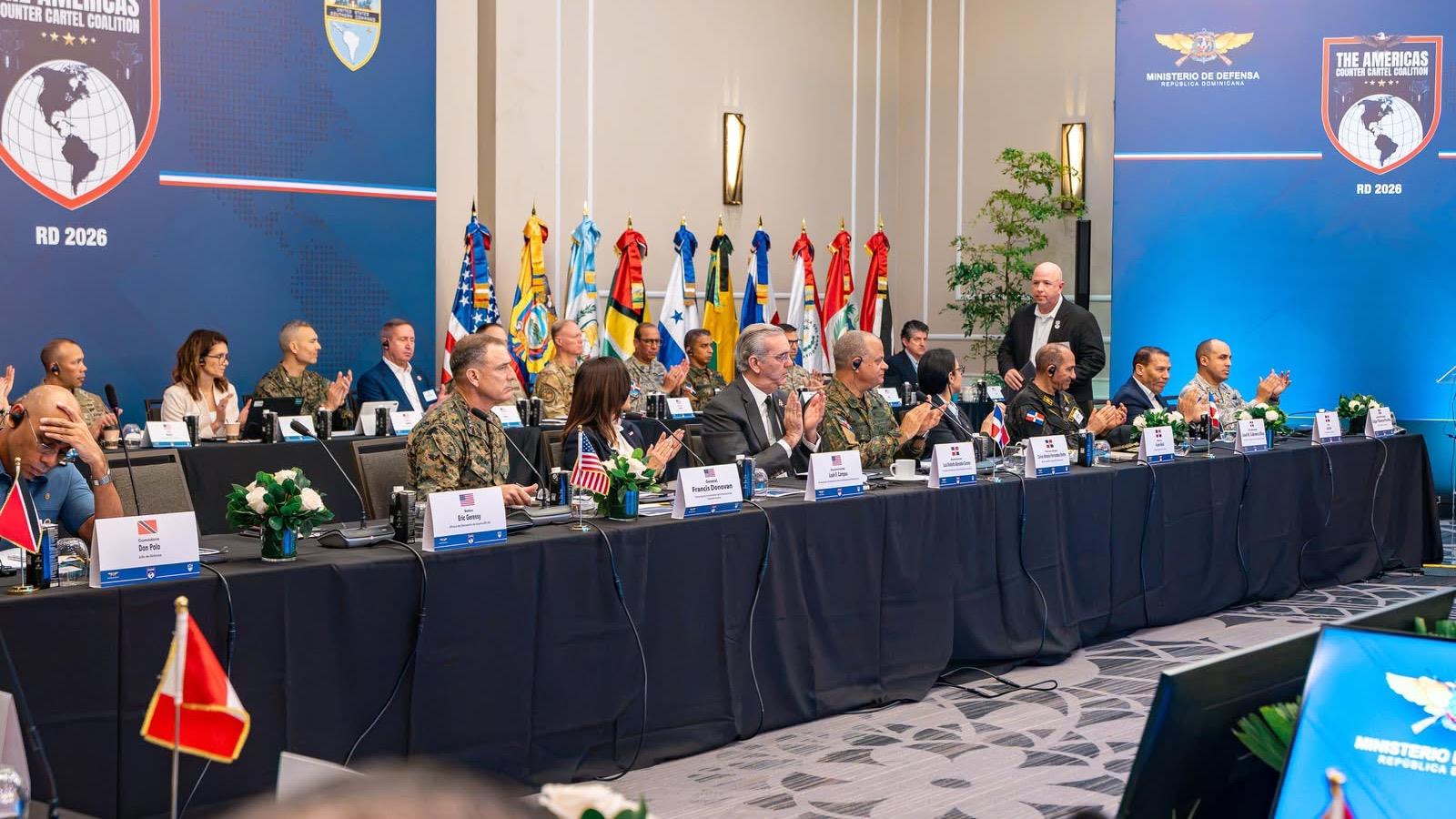 República Dominicana y Estados Unidos encabezan conferencia hemisférica para fortalecer la lucha contra los carteles y el narcoterrorismo
