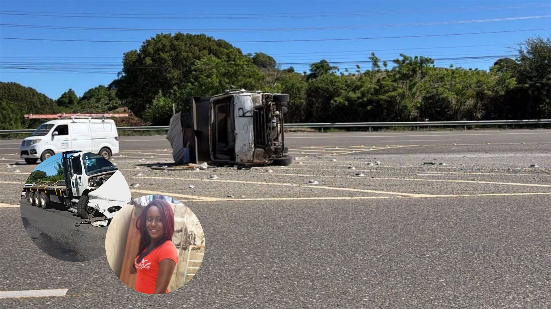 Una mujer muerta y tres heridos en accidentes de tránsito en Puerto Plata