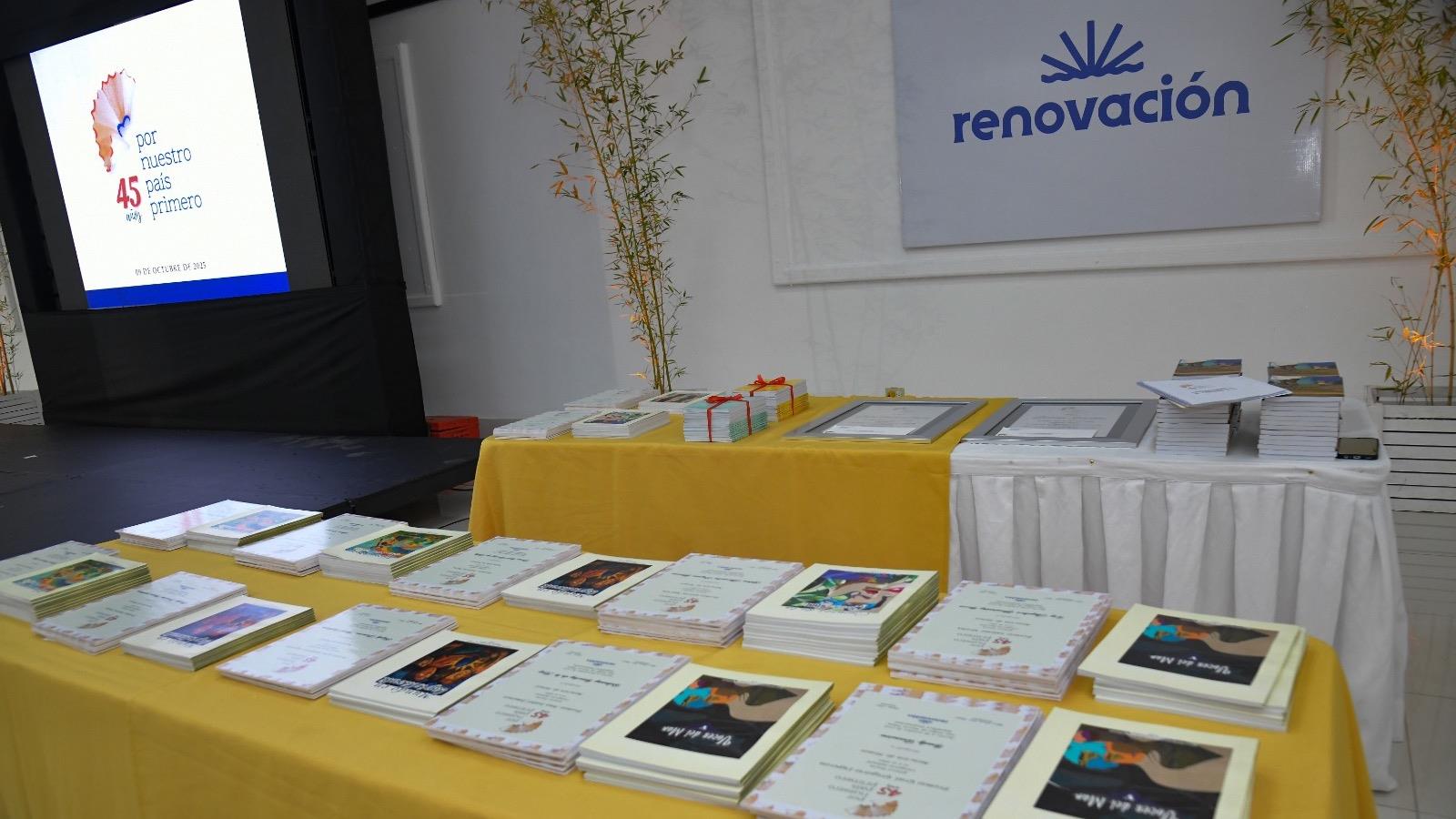 Sociedad Cultural Renovación anuncia los ganadores de la 46.ª edición del Concurso Literario «Por Nuestro País Primero»