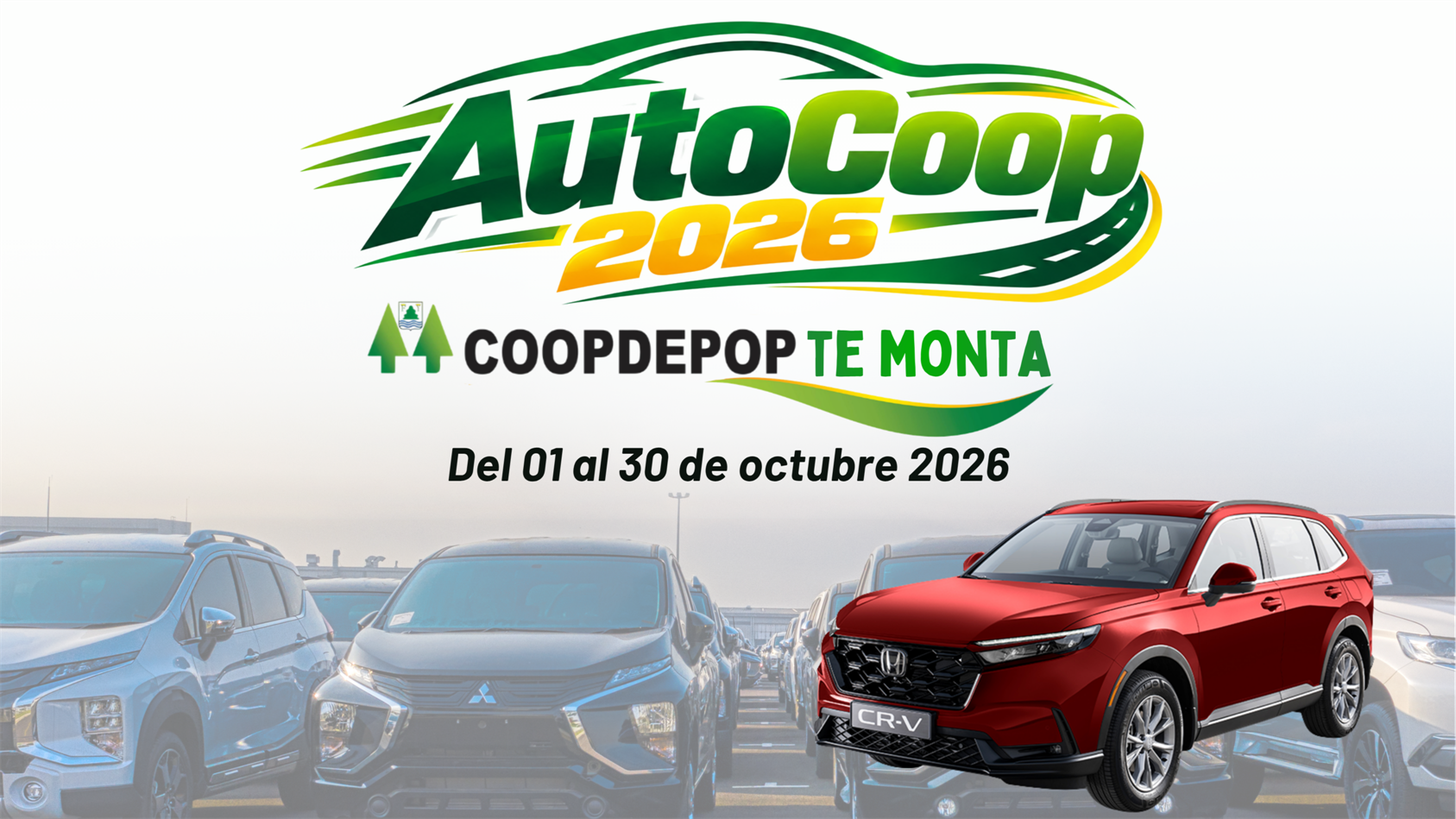 COOPDEPOP presenta AUTOCOOP 2026 con tasas desde 13% para vehículos nuevos