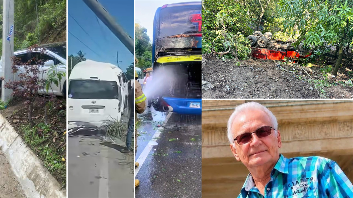 Ocurren varios accidentes viales en Puerto Plata; una persona muere y varias resultan heridas