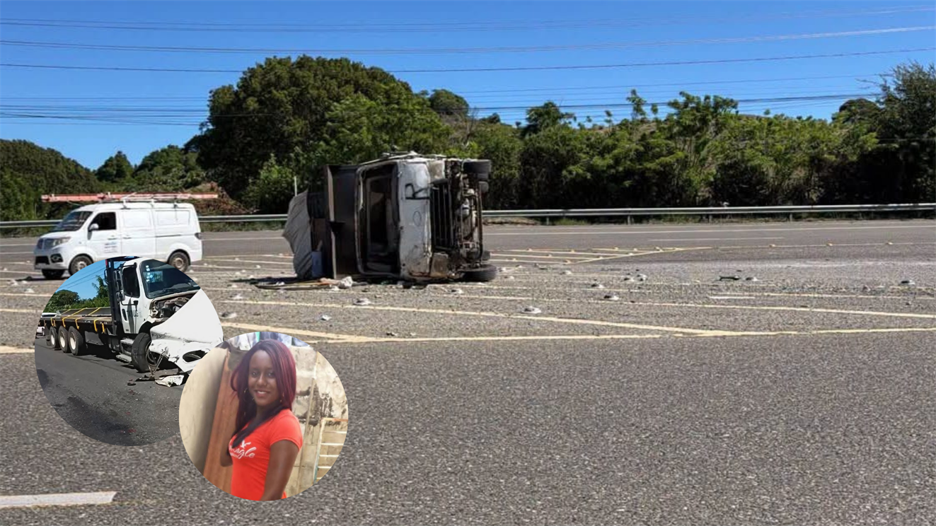 Una mujer muerta y tres heridos en accidentes de tránsito en Puerto Plata