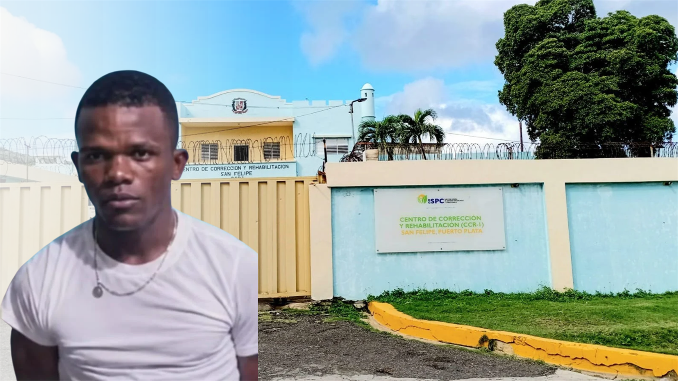 Detienen a agente penitenciario por presunto ingreso de paquete sospechoso a cárcel de Puerto Plata