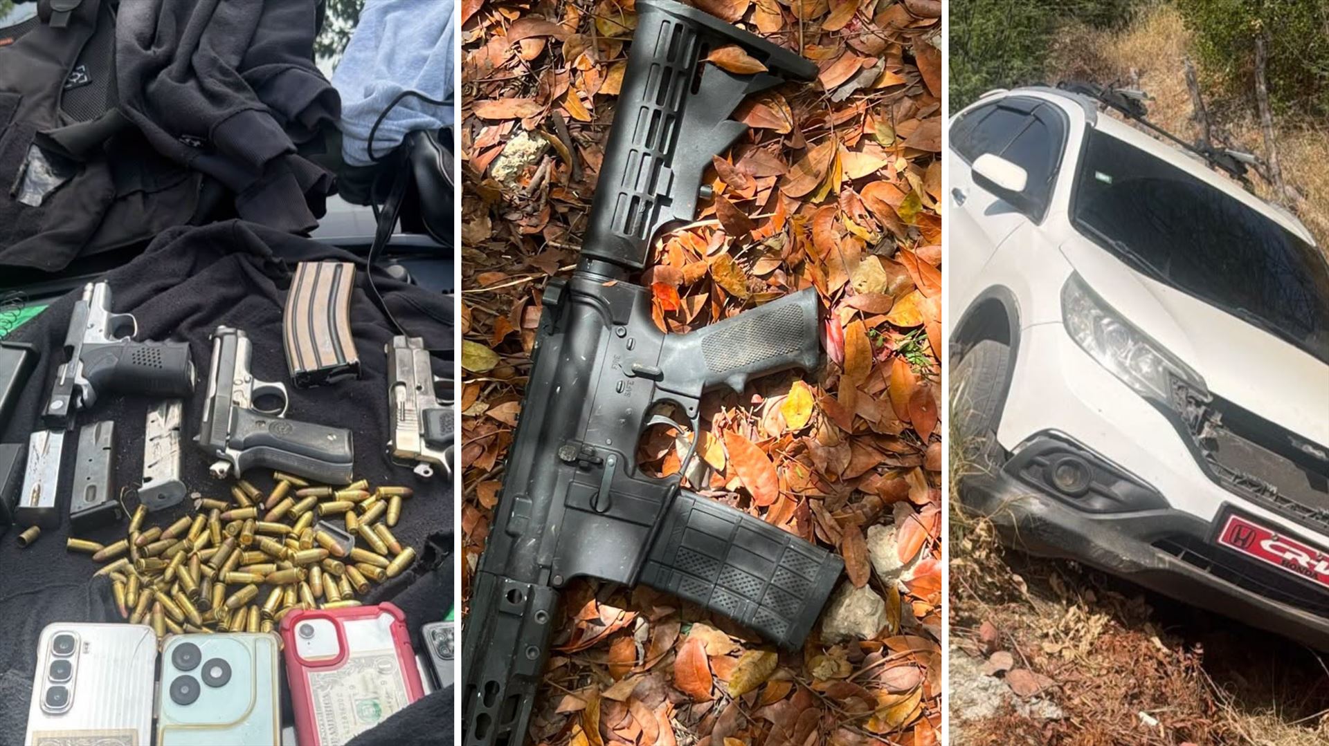 Policía mata a tres de cinco presuntos asaltantes durante enfrentamientos a tiros en Azua