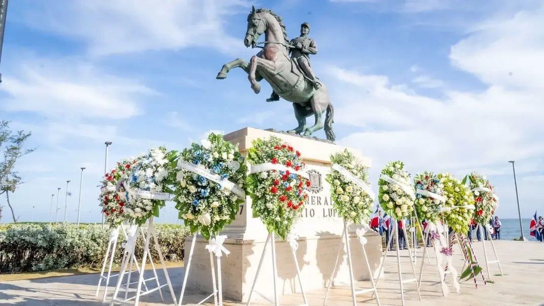Recuerdan y honran al general Gregorio Luperón en Puerto Plata al cumplirse 187.º aniversario de su natalicio