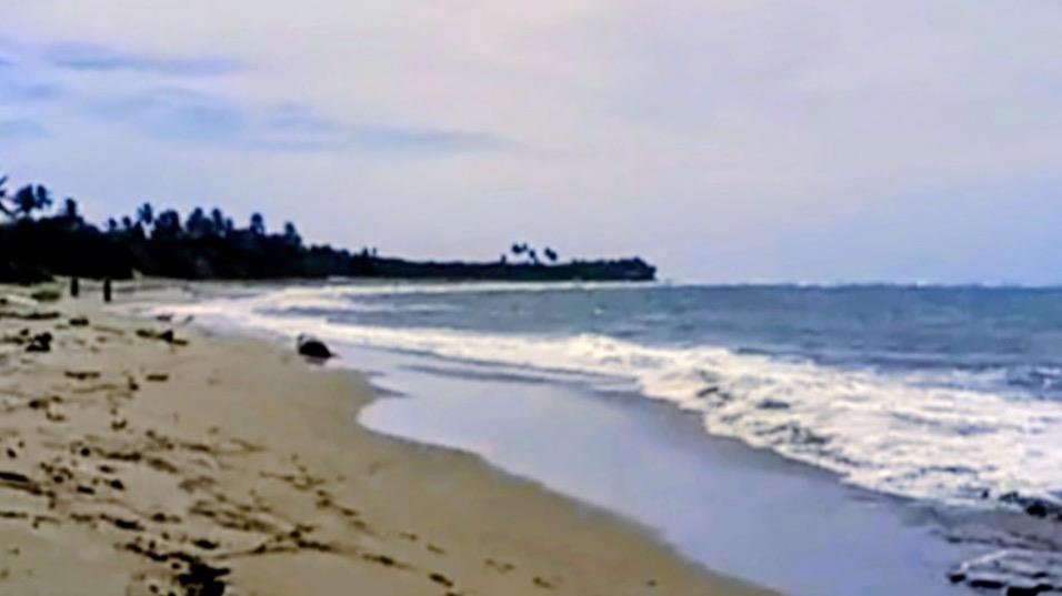 Mal de fondo causa oleajes anormales en litoral costero de Puerto Plata; restringen acceso de bañistas a playas