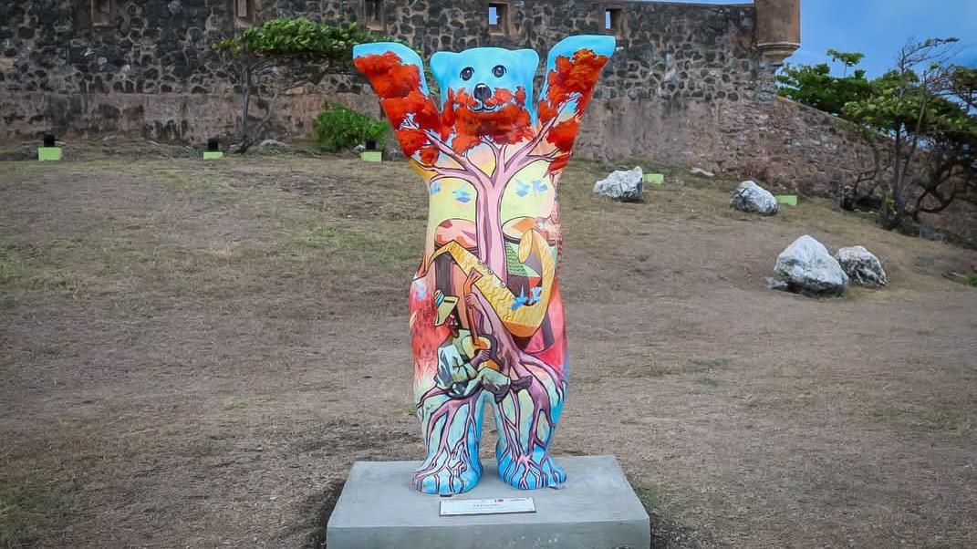 Embajada de Alemania en RD y Alcaldía de Puerto Plata colocan “Buddy Bear” en La Puntilla