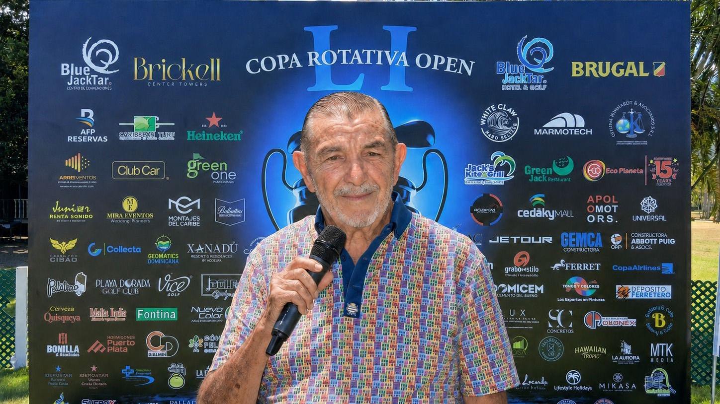 “Don Nano” Ortega, leyenda viva del golf, recibe homenaje en histórica Copa Rotativa