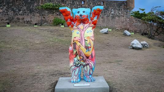 Embajada de Alemania en RD y Alcaldía de Puerto Plata colocan “Buddy Bear” en La Puntilla